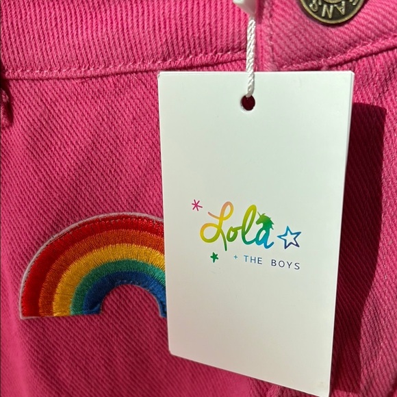 Lot of 2 Girls “Lola + the Boys” Pink Skirts Sz 12 NWT & Sz 10 Pre-loved - Picture 2 of 9